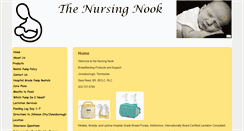 Desktop Screenshot of nursingnook.com